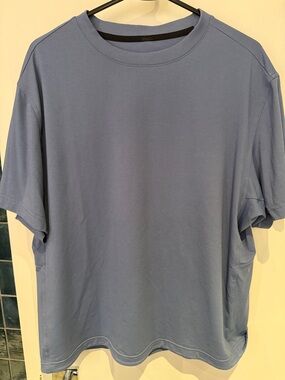 Men's Crew Neck T-Shirt - Blue